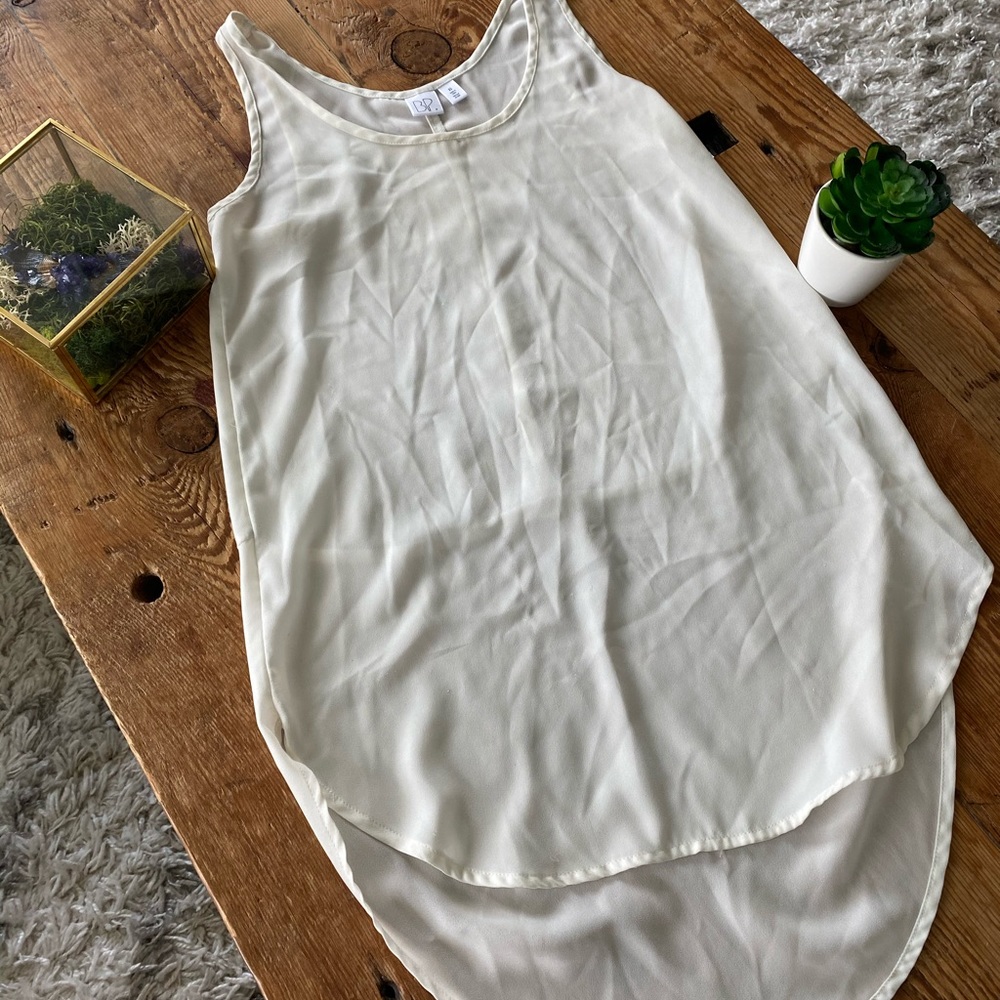 Off-white layering tank